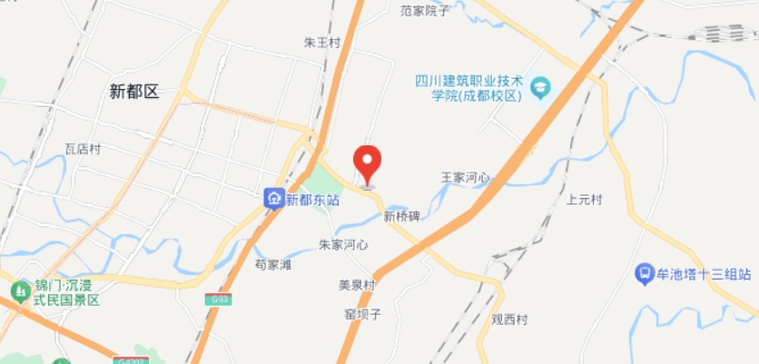 公司位置地图